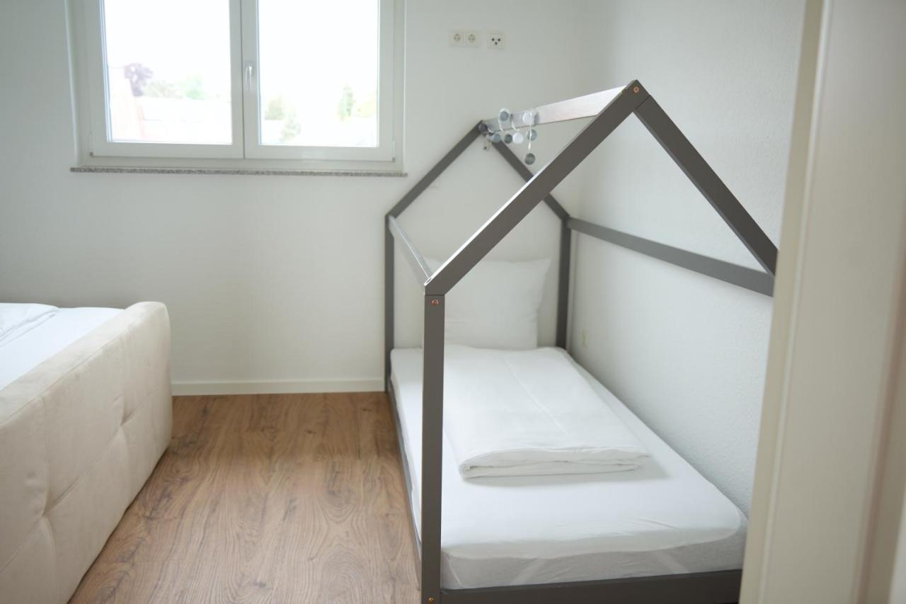 Exklusive Neubauwohnung Mit Wundervoller Aussicht Naehe Europapark Und Rulantica Burgheim 外观 照片