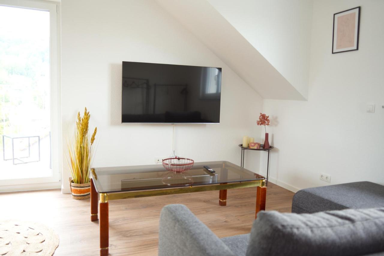 Exklusive Neubauwohnung Mit Wundervoller Aussicht Naehe Europapark Und Rulantica Burgheim 外观 照片