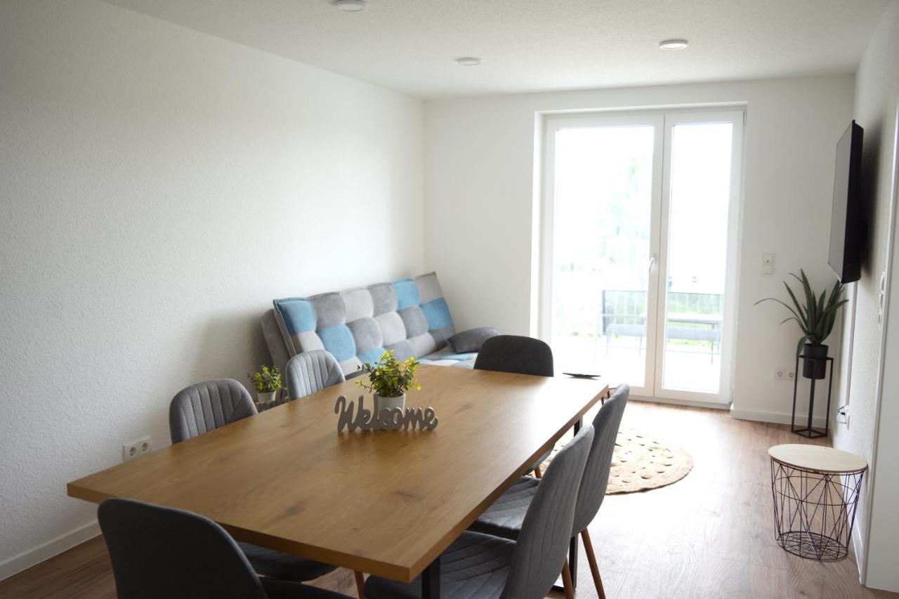 Exklusive Neubauwohnung Mit Wundervoller Aussicht Naehe Europapark Und Rulantica Burgheim 外观 照片