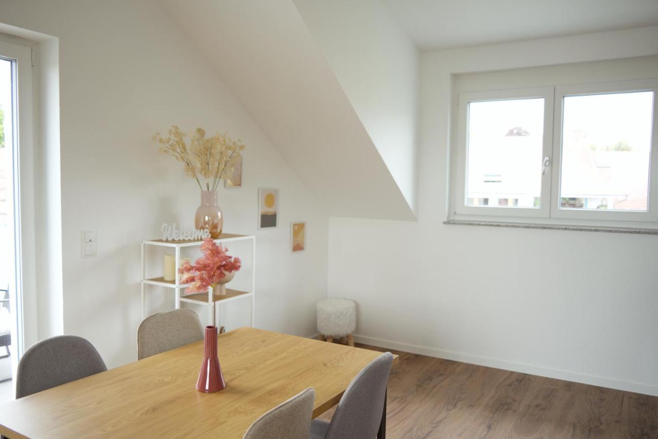 Exklusive Neubauwohnung Mit Wundervoller Aussicht Naehe Europapark Und Rulantica Burgheim 外观 照片